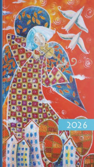 Terminarz tygodniowy kolorowy - Anioł