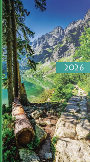 Terminarz tygodniowy kolorowy - Pejzaż