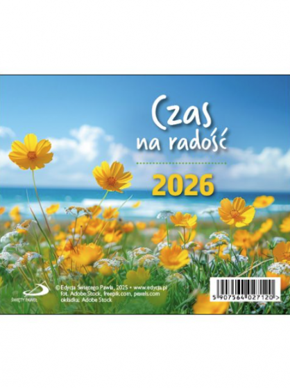 Czas na radość 2026 Kalendarz na biurko