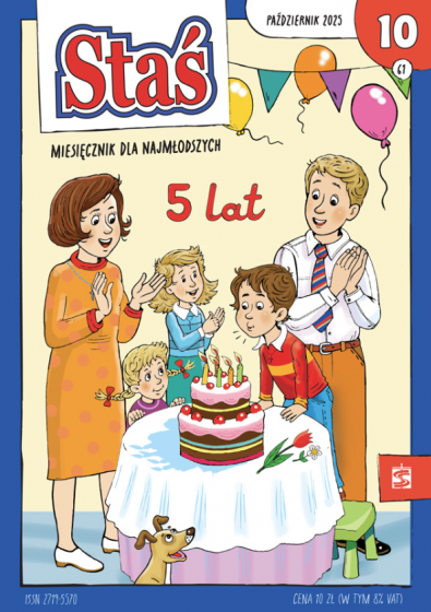 Staś nr 10/2025 Miesięcznik dla najmłodszych