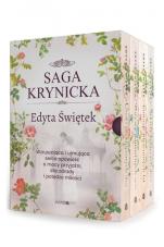 Saga Krynicka - komplet 4 książek - Sekrety kobiecych dusz, Fantazje niewinnych lat, Porywy namiętnych serc, Uroki promiennych dni , Edyta Świętek 