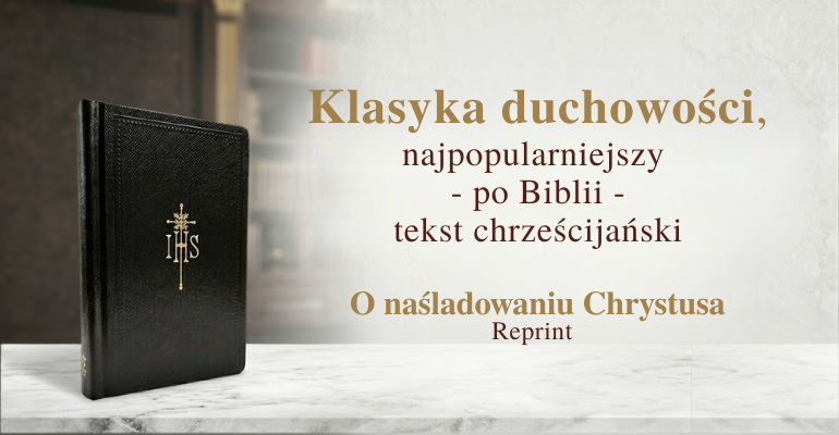 O naśladowaniu Chrystusa Reprint